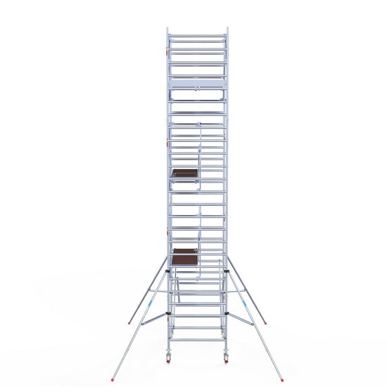 Euroscaffold Rolsteiger Euroscaffold Professional 135x190 8,2m werkhoogte vrijstaand