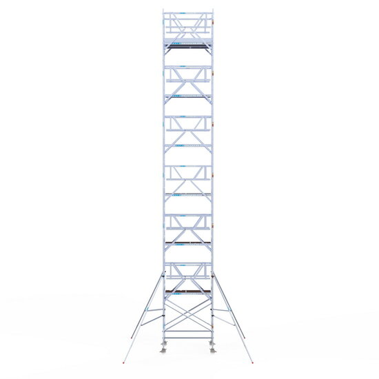 Euroscaffold Rolsteiger Euroscaffold Professional 135x190 14,2m werkhoogte vrijstaand