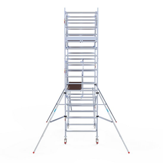 Euroscaffold Rolsteiger Euroscaffold Professional 135x250 6,2m werkhoogte vrijstaand