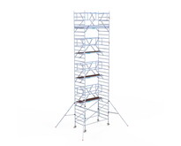 Rolsteiger Euroscaffold Professional 135x250 10,2m werkhoogte vrijstaand