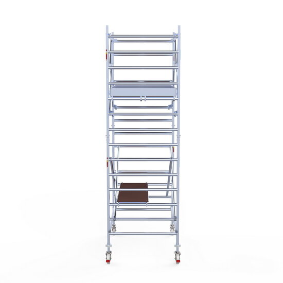 Euroscaffold Rolsteiger Euroscaffold Professional 135x305 5,2m werkhoogte vrijstaand