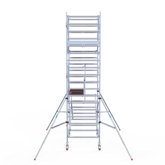 Euroscaffold Rolsteiger Euroscaffold Professional 135x305 6,2m werkhoogte vrijstaand