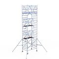 Euroscaffold Rolsteiger Euroscaffold Professional 135x305 8,2m werkhoogte vrijstaand