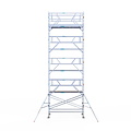 Euroscaffold Rolsteiger Euroscaffold Professional 135x305 10,2m werkhoogte vrijstaand