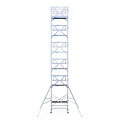 Euroscaffold Rolsteiger Euroscaffold Professional 135x305 13,2m werkhoogte vrijstaand