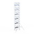 Euroscaffold Rolsteiger Professional 135x190 13,2m werkhoogte tegen de gevel