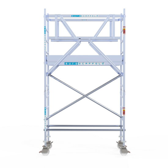 Euroscaffold Rolsteiger Euroscaffold Professional 75x190 4,2m werkhoogte vrijstaand