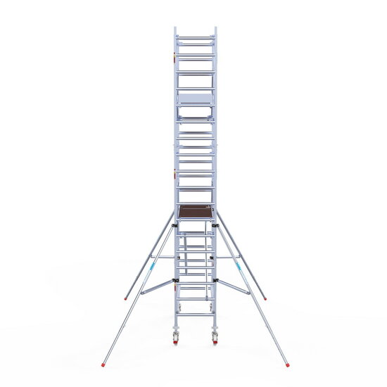 Euroscaffold Rolsteiger Euroscaffold Professional 75x190 6,2m werkhoogte vrijstaand
