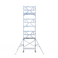 Euroscaffold Rolsteiger Euroscaffold Professional 75x190 8,2m werkhoogte vrijstaand