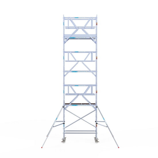 Euroscaffold Rolsteiger Euroscaffold Professional 75x190 8,2m werkhoogte vrijstaand