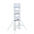 Euroscaffold Rolsteiger Euroscaffold Professional 75x190 9,2m werkhoogte vrijstaand