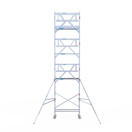 Euroscaffold Rolsteiger Euroscaffold Professional 75x190 9,2m werkhoogte vrijstaand