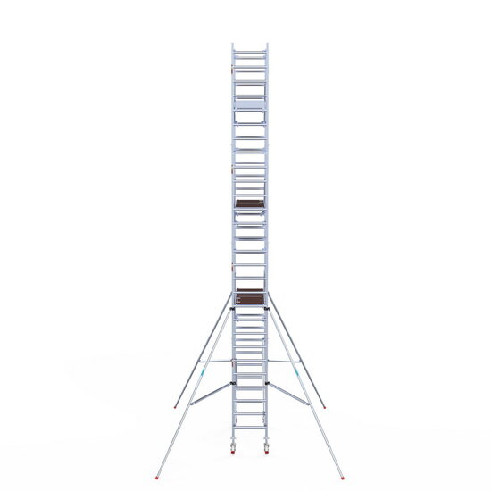 Euroscaffold Rolsteiger Euroscaffold Professional 75x190 9,2m werkhoogte vrijstaand