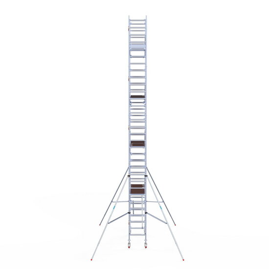 Euroscaffold Rolsteiger Euroscaffold Professional 75x190 10,2m werkhoogte vrijstaand