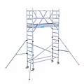 Euroscaffold Rolsteiger Euroscaffold Professional 75x250 5,2m werkhoogte vrijstaand