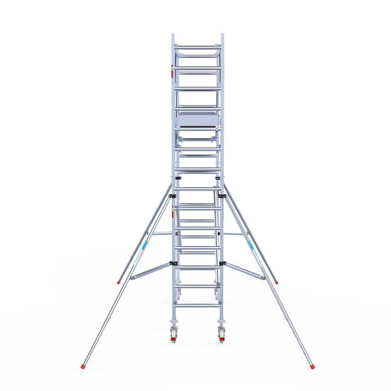 Euroscaffold Rolsteiger Euroscaffold Professional 75x250 5,2m werkhoogte vrijstaand