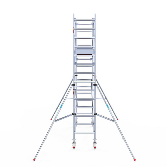 Euroscaffold Rolsteiger Euroscaffold Professional 75x305 5,2m werkhoogte vrijstaand