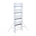 Euroscaffold Rolsteiger Euroscaffold Professional 75x305 10,2m werkhoogte vrijstaand