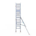 Euroscaffold Rolsteiger Euroscaffold Professional 75x190 5,2m werkhoogte tegen de gevel