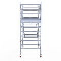 Euroscaffold Rolsteiger Euroscaffold Professional 135x250 4,2m werkhoogte carbon vloer vrijstaand