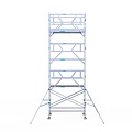 Euroscaffold Rolsteiger Euroscaffold Professional 135x250 8,2m werkhoogte carbon vloer vrijstaand