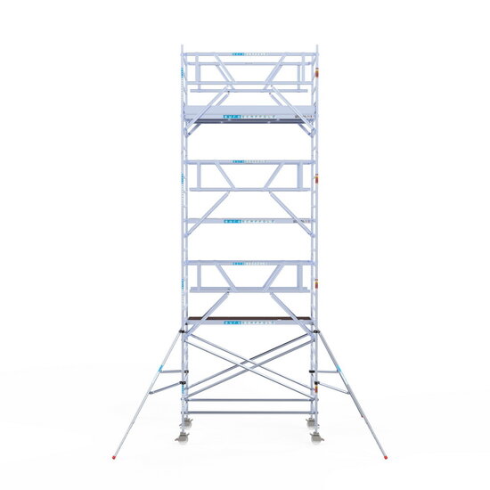 Euroscaffold Rolsteiger Euroscaffold Professional 135x250 8,2m werkhoogte carbon vloer vrijstaand