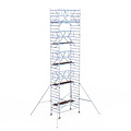 Euroscaffold Rolsteiger Euroscaffold Professional 135x250 11,2m werkhoogte carbon vloer vrijstaand