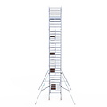 Euroscaffold Rolsteiger Euroscaffold Professional 135x250 11,2m werkhoogte carbon vloer vrijstaand