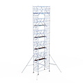 Euroscaffold Rolsteiger Euroscaffold Professional 135x250 12,2m werkhoogte carbon vloer vrijstaand