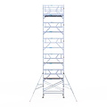 Euroscaffold Rolsteiger Euroscaffold Professional 135x250 12,2m werkhoogte carbon vloer vrijstaand