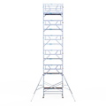 Euroscaffold Rolsteiger Euroscaffold Professional 135x250 13,2m werkhoogte carbon vloer vrijstaand