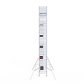 Euroscaffold Rolsteiger Euroscaffold Professional 135x250 13,2m werkhoogte carbon vloer vrijstaand