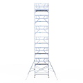 Euroscaffold Rolsteiger Euroscaffold Professional 135x250 14,2m werkhoogte carbon vloer vrijstaand
