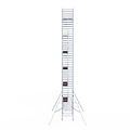 Euroscaffold Rolsteiger Euroscaffold Professional 135x250 14,2m werkhoogte carbon vloer vrijstaand
