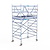 Euroscaffold Rolsteiger Professional 135x190 4,2m werkhoogte carbon vloer vrijstaand