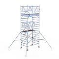 Euroscaffold Rolsteiger Euroscaffold Professional 135x190 6,2m werkhoogte carbon vloer vrijstaand
