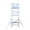 Euroscaffold Rolsteiger Euroscaffold Professional 135x190 7,2m werkhoogte carbon vloer vrijstaand