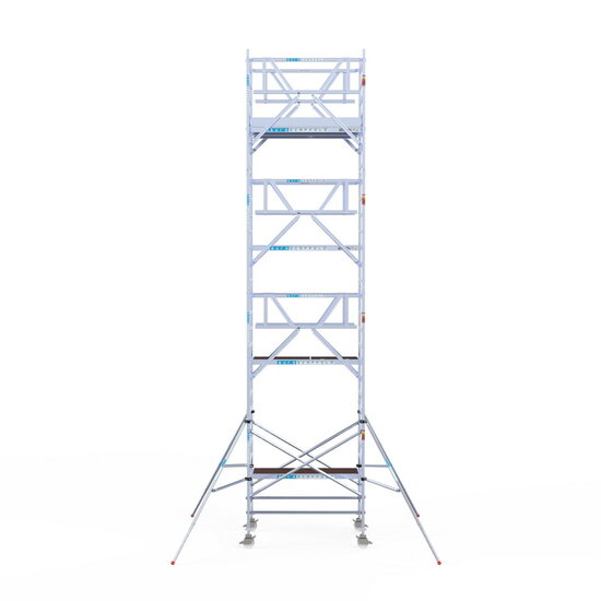 Euroscaffold Rolsteiger Euroscaffold Professional 135x190 9,2m werkhoogte carbon vloer vrijstaand