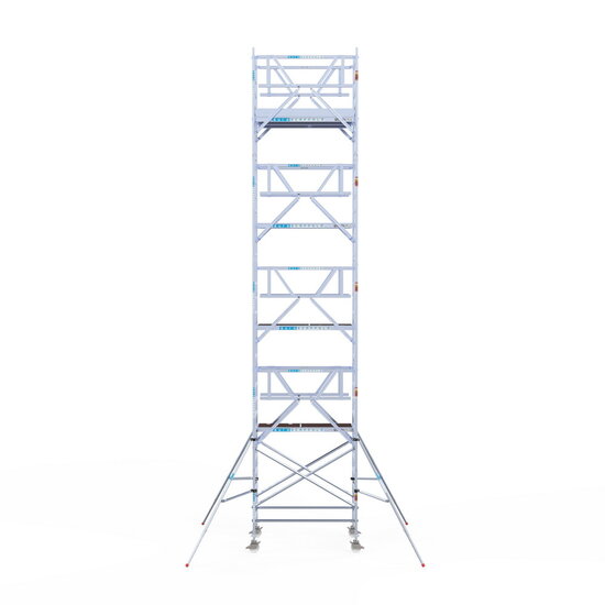 Euroscaffold Rolsteiger Euroscaffold Professional 135x190 10,2m werkhoogte carbon vloer vrijstaand