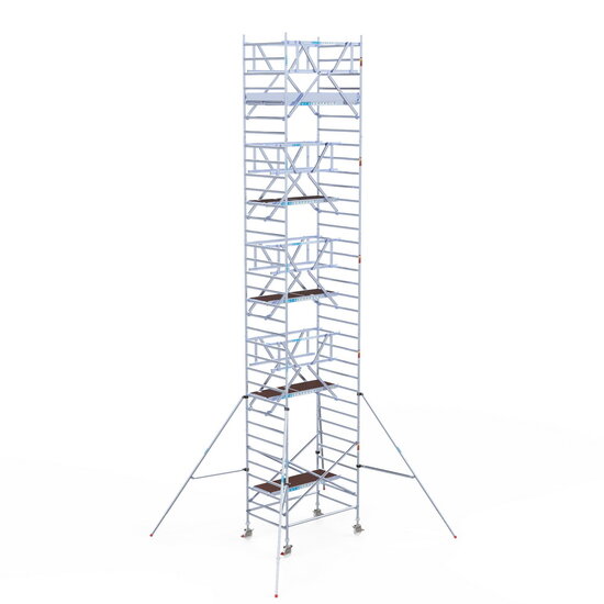 Euroscaffold Rolsteiger Euroscaffold Professional 135x190 11,2m werkhoogte vrijstaand
