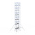 Euroscaffold Rolsteiger Professional 135x190 13,2m werkhoogte carbon vloer vrijstaand
