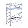 Euroscaffold Rolsteiger Euroscaffold Professional 135x305 5,2m werkhoogte carbon vloer vrijstaand