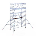 Euroscaffold Rolsteiger Euroscaffold Professional 135x305 6,2m werkhoogte carbon vloer vrijstaand