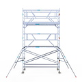 Euroscaffold Rolsteiger Euroscaffold Professional 135x305 6,2m werkhoogte carbon vloer vrijstaand