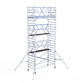 Euroscaffold Rolsteiger Euroscaffold Professional 135x305 8,2m werkhoogte carbon vloer vrijstaand