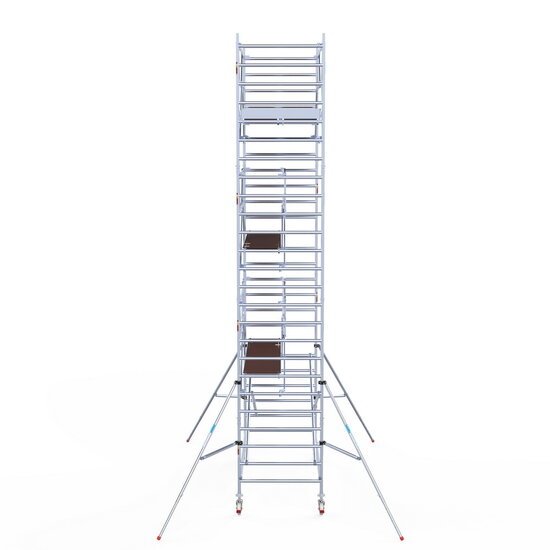 Euroscaffold Rolsteiger Euroscaffold Professional 135x305 8,2m werkhoogte carbon vloer vrijstaand