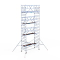 Euroscaffold Rolsteiger Euroscaffold Professional 135x305 9,2m werkhoogte carbon vloer vrijstaand
