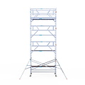 Euroscaffold Rolsteiger Euroscaffold Professional 135x305 9,2m werkhoogte carbon vloer vrijstaand