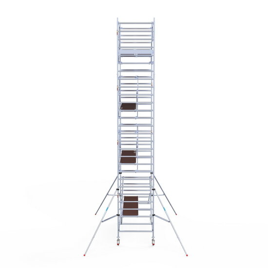 Euroscaffold Rolsteiger Euroscaffold Professional 135x305 9,2m werkhoogte carbon vloer vrijstaand