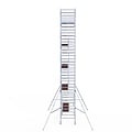 Euroscaffold Rolsteiger Euroscaffold Professional 135x305 11,2m werkhoogte carbon vloer vrijstaand